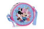 Disney Minnie Flowers okrugla dečija torba na rame sa Minnie Mouse motivom