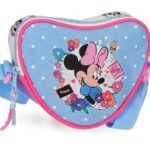 Disney Minnie Flowers dečija torba na rame u obliku srca sa Minnie Mouse motivom