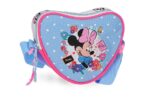 Disney Minnie Flowers dečija torba na rame u obliku srca sa Minnie Mouse motivom