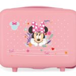 Disney Minnie Happy To Be Me dečiji neseser roze ABS neseser sa kaišem za rame i Minnie Mouse motivom