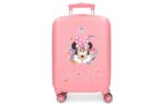 Disney Minnie Happy To Be Me dečiji kofer 50 cm roze ABS kofer sa četiri dupla točkića