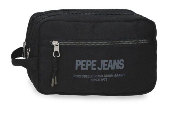 PEPE JEANS EDWARD muški neseser sa 2 pregrade 26 × 16 × 12 cm sa PEPE JEANS logotipom