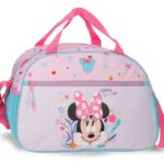 DISNEY HAPPY TO BE ME Minnie Mouse dečija putna torba 40 × 28 × 22 cm sa podesivim kaišem i trakom za kofer