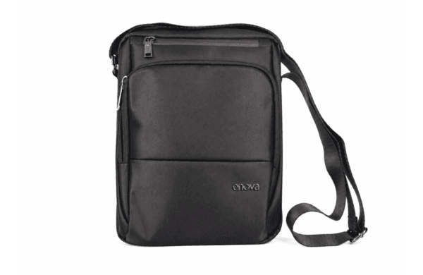 ENOVA BUSINESS proširiva muška torba na rame 22 × 27 × 5–7 cm
