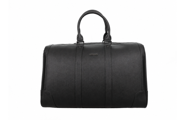 ENOVA BUSINESS crna putna torba od eko kože 44 cm