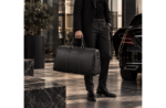 ENOVA BUSINESS crna putna torba od eko kože 44 cm