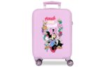 DISNEY MINNIE AND FIGARO dečiji kofer 50 cm, lila boja, ABS, četiri dupla točkića, dimenzije 33 × 50 × 20 cm