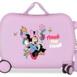 DISNEY MINNIE AND FIGARO dečji kofer na točkićima, ABS, dimenzije 50 × 38 × 20 cm, zapremina 34 litra