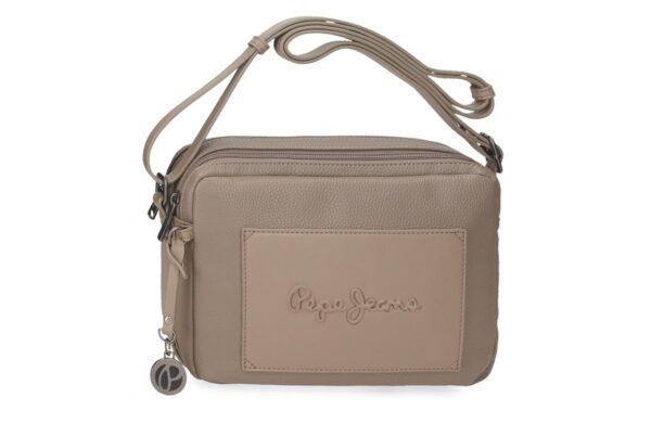 PEPE JEANS FRAME torba od eko kože, 24 × 16 × 9 cm