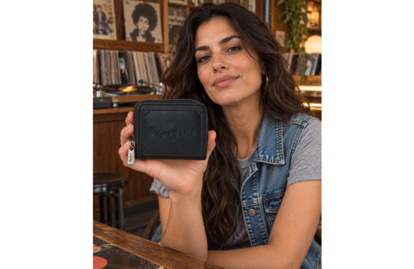 PEPE JEANS FRAME novčanik sa RFID zaštitom 11 × 8,5 × 2 cm