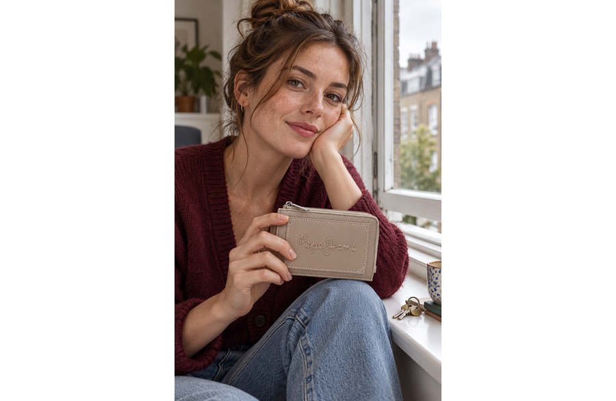 PEPE JEANS FRAME novčanik sa RFID zaštitom 13,5 × 8 × 1,5 cm